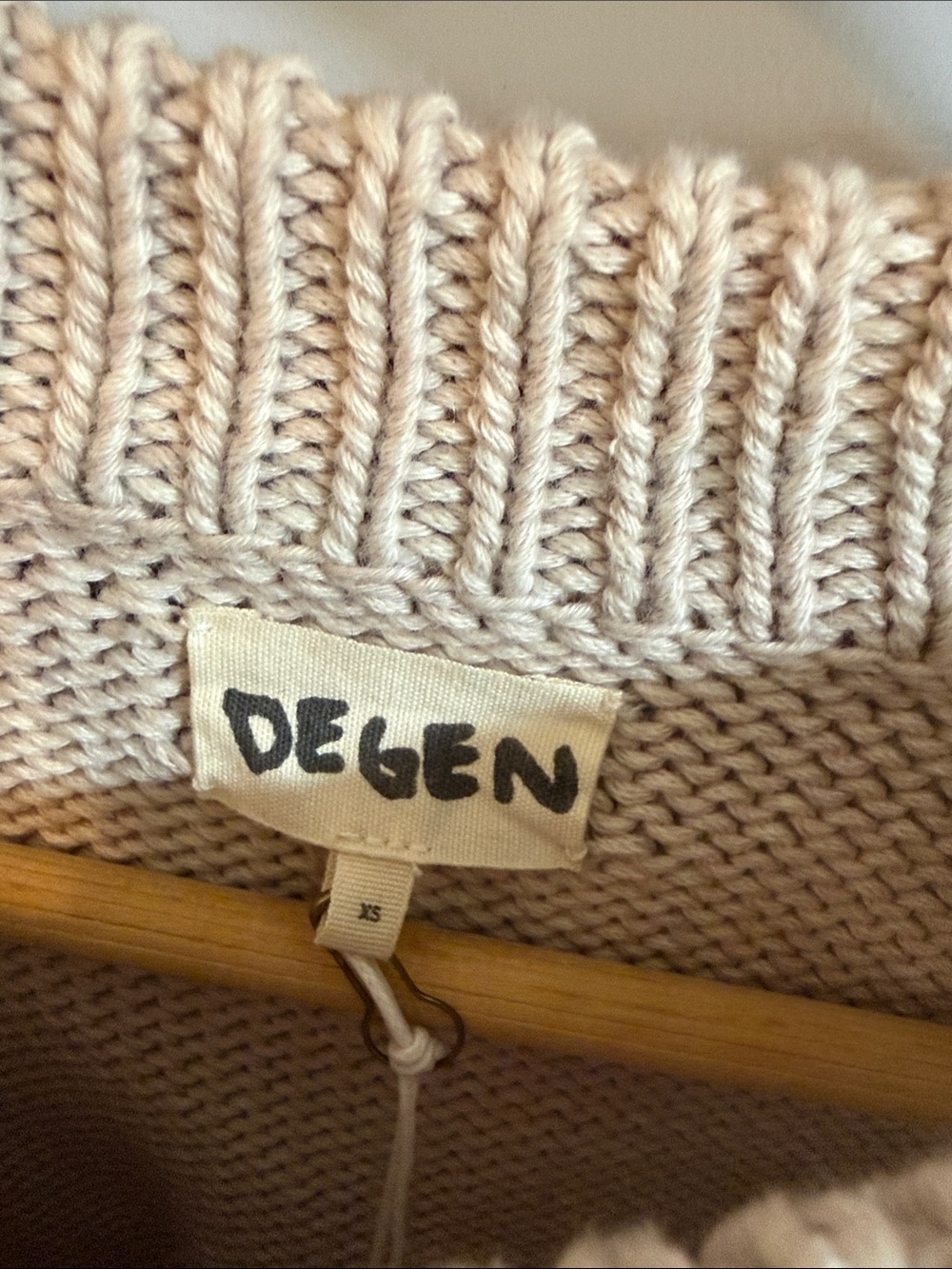 NWT Degen Butterfly Sweater XS - Picture 2 of 5